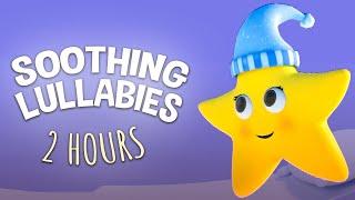 Counting Sheep Under Twinkling Stars  Calming Sensory Animation | Baby Songs – Fall Asleep 