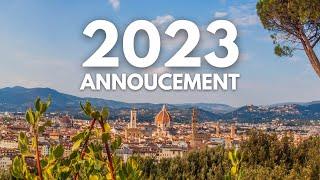 HUGE CHANNEL ANNOUNCEMENT & Florence, Italy Update!  @michaworldwide