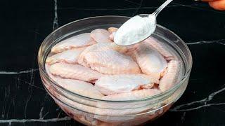 You will buy all the chicken wings from the store, after watching this recipe