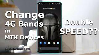 How to Change 4G Band in MTK Device || Increase Internet Speed ??