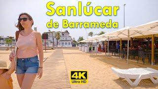 Sanlúcar de Barrameda, Cádiz ️ Beach town 4k Virtual Walking Tour, Spain 