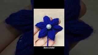 Diy - Beautiful woolen flower