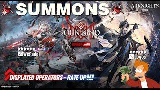 Arknights Summoning on Our Kind Banner LEVIATHAN (Viewer Pulls)