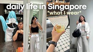 *WHAT I WEAR* in a week as an Office Worker living in Singapore | ACTIVEWEAR only