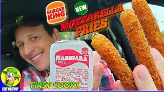 Burger King® Mozzarella Fries Review  First Look!  Peep THIS Out! ️‍️