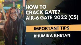 #MAD - AIR-6 || CS #GATE 2022 || Bhumika Khetan