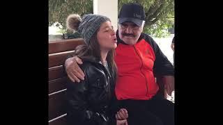 Fatima Campo with Vicente Fernandez