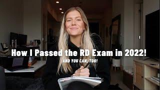 4 EASY TIPS TO PASS THE RD EXAM ON YOUR FIRST TRY!