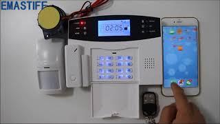Wireless  G2B GSM Burglar Alarm and Basic Setup