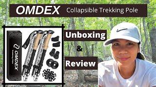 OMDEX Collapsible Trekking Pole / Unboxing and Review