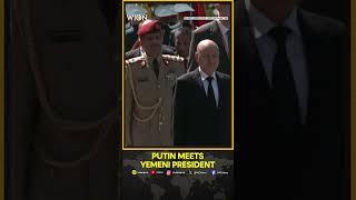 Putin Hosts The Head Of Yemen's Presidential Leadership Council At The Kremlin | WION Shorts