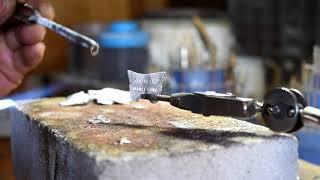 Soldering A Jump Ring To A Silver Charm