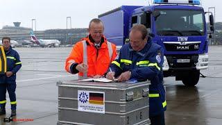 Neue THW Logistik-Kooperation mit dem Köln Bonn Airport - Drehkreuz für den Krisenfall | 14.10.2021