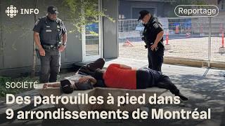 De nouvelles patrouilles policières pour améliorer la cohabitation sociale à Montréal