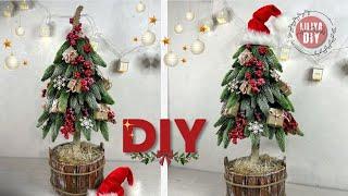 Елочка в кадке своими руками DIY