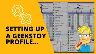 A Geeks Toy Pro Setting up a profile Explained Part 1