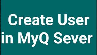 How To Create User In MyQ print Managements Software || MyQ