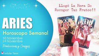 ⭐️ARIES! PLANTASTE UNA PODEROSA SEMILLA Y AHORA DEBES HACER ESTO Horóscopo / Tarot Semanal Cordelia