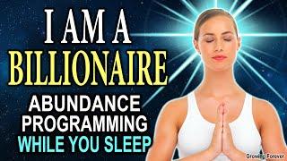 Sleep Programming for a Billion Dollar Mind ~ Manifest Wealth & Abundance Affirmations ~ Mind Power