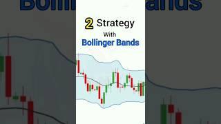 2 Trading Strategy with Bollinger Bands indicator #shorts  #trading