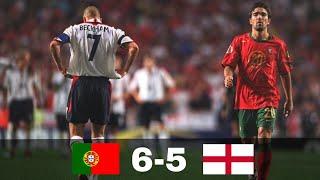 When Ronaldo, Figo and Rui Costa knocked England's golden generation out