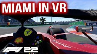 F1 22 VR Gameplay - Miami Circuit In 4K