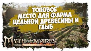 MYTH OF EMPIRES ►  МИНИ-ГАЙД ► ТОПОВОЕ МЕСТО ДЛЯ ФАРМА ЦЕЛЬНОЙ ДРЕВЕСИНЫ И ГЛЫБ