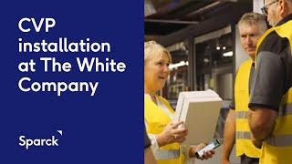 Time-laps of installation CVP Everest Automated Packaging Solution at The White Company