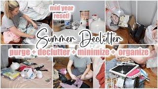 ️ SUMMER DECLUTTER \\ clean + declutter + organize \\ Sunday Reset