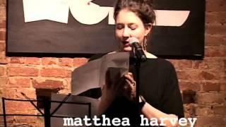 Poet Matthea Harvey @ Big Apple BAP: NYC's Best American Poetry Poets