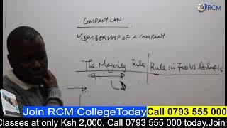 CPA CS COMPANY LAW at RCM Online College