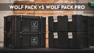 Front Runner Wolfpack vs Wolfpack Pro -  The Perfect Camping/Overlanding Storage Bins!