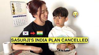 Sasurji's India plan cancelled | Making Maggi in Korean Ramyun style 