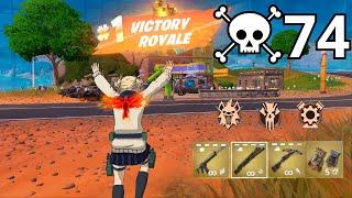 74 Elimination HIMIKO TOGA Solo Vs Squads Zero Build Gameplay (NEW Fortnite Chapter 5 Season3)