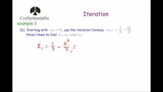 Iteration - Corbettmaths