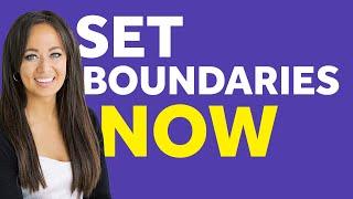 How To Stop People Pleasing & Set Healthy Boundaries Now! | Benefits Of Boundaries