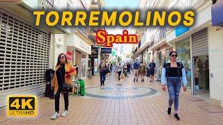 Torremolinos Malaga Spain [4K]   Lovely Town  in Costa Del Sol Spain | "Walking Tour" Walk 2024