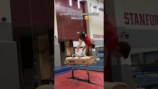 These unofficial moves are CRAZY  #gymnastics #gymnast #ncaa #calisthenics #sports #parkour #mgym