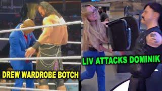 Liv Morgan Attacks Dominik Mysterio & Drew McIntyre Wardrobe Botch + Cody Rhodes, The Bloodline, WWE