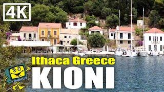 Kioni - Ithaca - Greece - 4K Walking Tour - June 2022