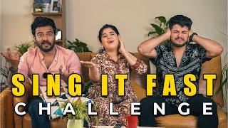 Total Fun | Sing it Fast Challenge| Ft: Jeeva, Lijo | Aparna Thomas