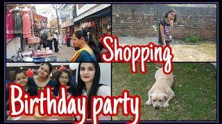 Sister's Birthday Celebration and Shopping in Fatehpur ki Chowk | Vlog | Urvashi Dixit |