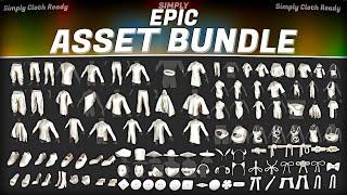 Simply Cloth Assets - With Asset Browser - Blender 3 0