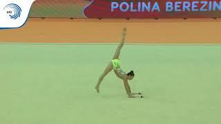 Polina BEREZINA (ESP) - 2018 Rhythmic Europeans, all around final clubs