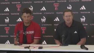 WATCH: Patrick Mahomes makes big announcement in Lubbock on Friday