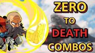All Gauntlets 0-death Combos in Brawlhalla