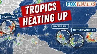 New Tropical Disturbance Monitored In Atlantic As Potential Tropical Storm Beryl Looms