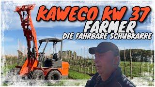Obsthof Raddatz - KAWECO FARMER KW 37 | Die Fahrbare Schubkarre | Kompakter Hoflader