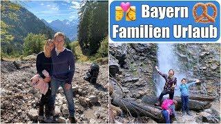 1. Kuss am Wasserfall  Familien Urlaub! Wandern in Oberstdorf Bayern Allgäu Alpen | Mamiseelen