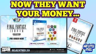 Now Square Enix Wants Your Money! PS4 & Switch Get New Final Fantasy Pixel Remaster Physical Copies!